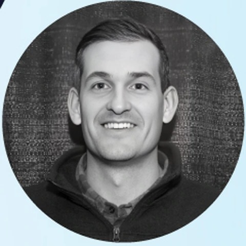 Portrait of Andrew Eibl, co-founder of Flosonics Medical