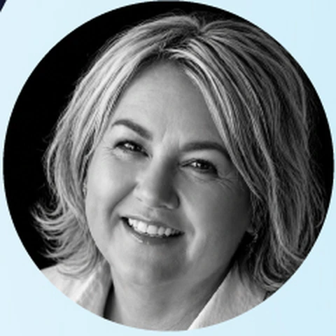 Portrait of Karen Hastie, founder of Chamber Perks App
